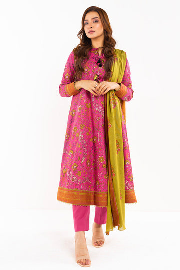 Alkaram Studio SS-10-1-24 Pink Spring Summer Collection Online Shopping